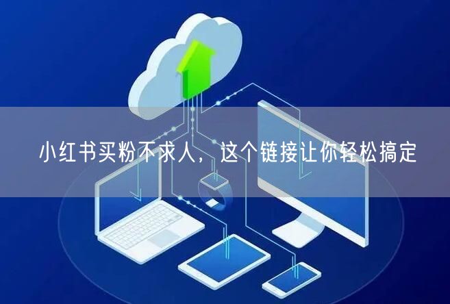 小红书买粉不求人，这个链接让你轻松搞定